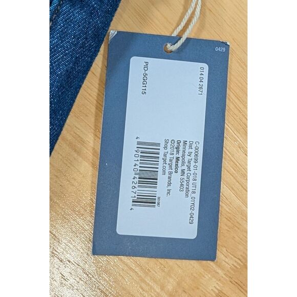 2 Universal Thread Vintage Bootcut Jeans Womens 10 Dark Wash High Rise Stretch - Picture 6 of 11